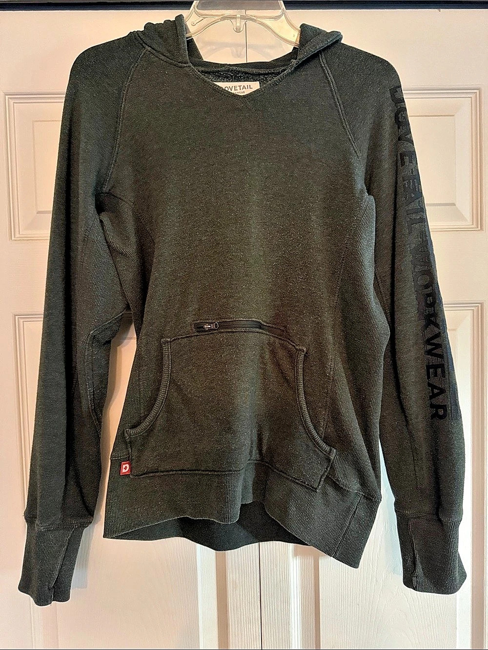 Dovetail Workwear Anna Pullover Hoodie Black Men's Medium